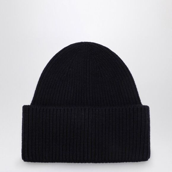 Destin Blue Navy Cashmere Blend Beanie Men - Picture 1 of 2
